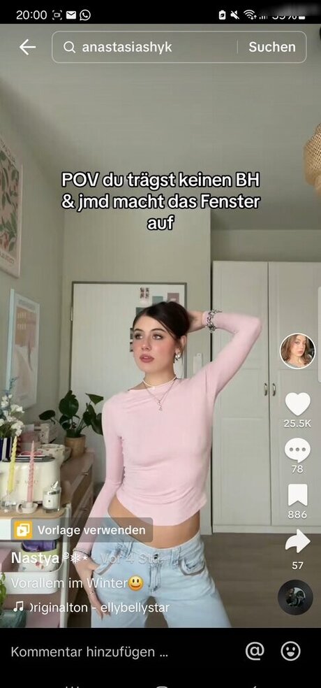 Foto desnuda filtrada de OnlyFans de Anastasiashyk
