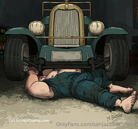 Nahá fotka uniklých OnlyFans od Sanjacobocomics
