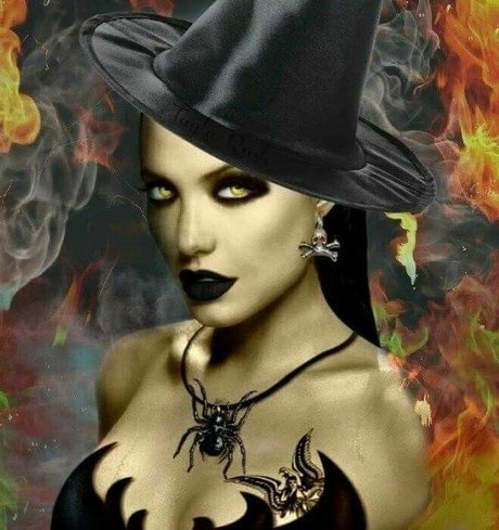Naakte gelekte OnlyFans-foto van Luna Witch