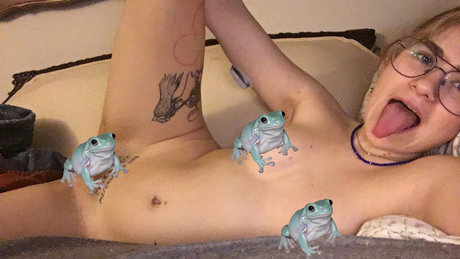 Naakte gelekte OnlyFans-foto van Margot Rose