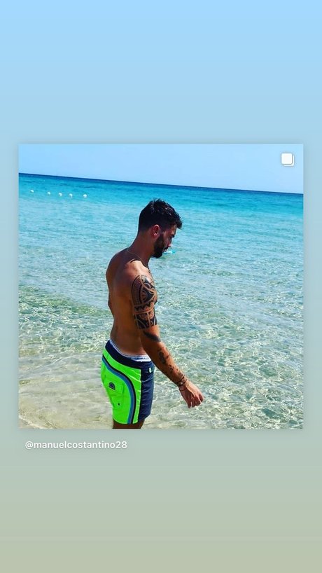 Photo nue de fuite OnlyFans de Manuel Costantino