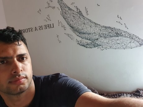 Nahá fotka uniklých OnlyFans od Mike Brian Olivera