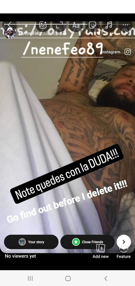 Foto desnuda filtrada de OnlyFans de El Atrevido