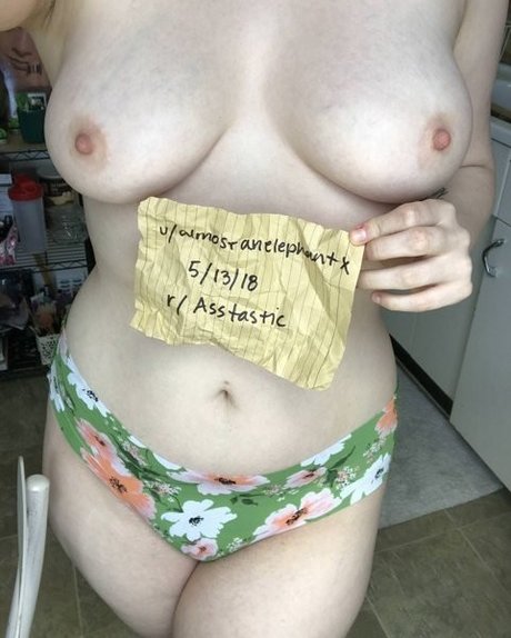 Naken lekkede OnlyFans-bilde av Almostanelephantx