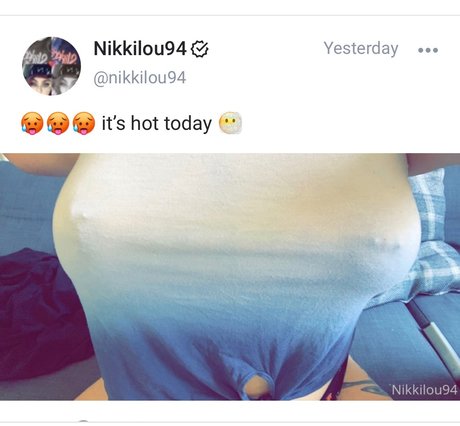 Naken läckt OnlyFans-bild av Nikkilou94