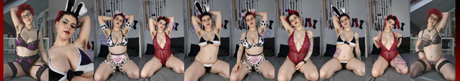 Naakte gelekte OnlyFans-foto van Raven
