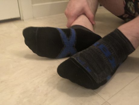Alaston vuotanut OnlyFans-kuva Man Socks
