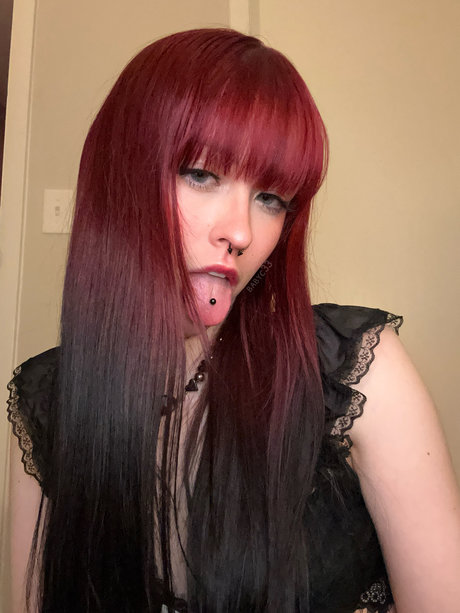 Nagie wyciekłe zdjęcie OnlyFans od Goth Babe