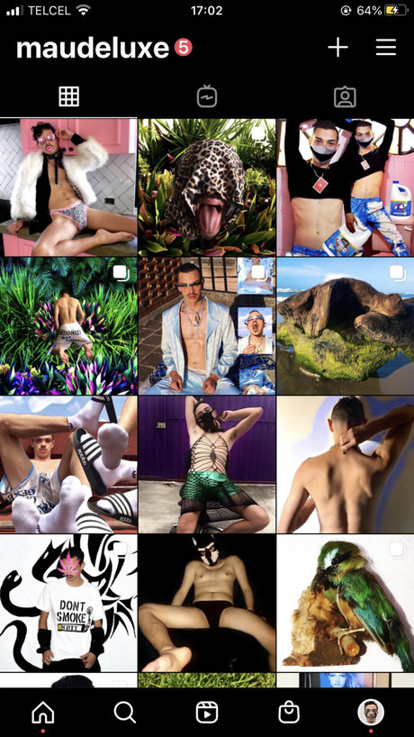Naken läckt OnlyFans-bild av Maudeluxe