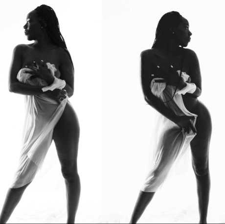 Naken läckt OnlyFans-bild av Melanin Monroe 
