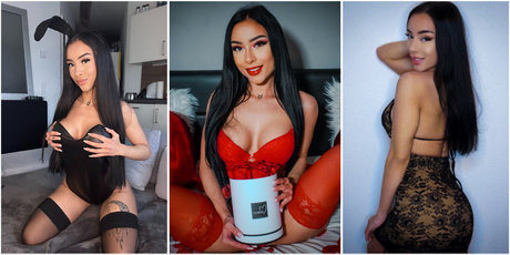 Naken läckt OnlyFans-bild av Caramella 