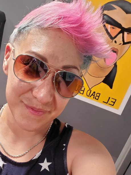Naakte gelekte OnlyFans-foto van Mad Maddy