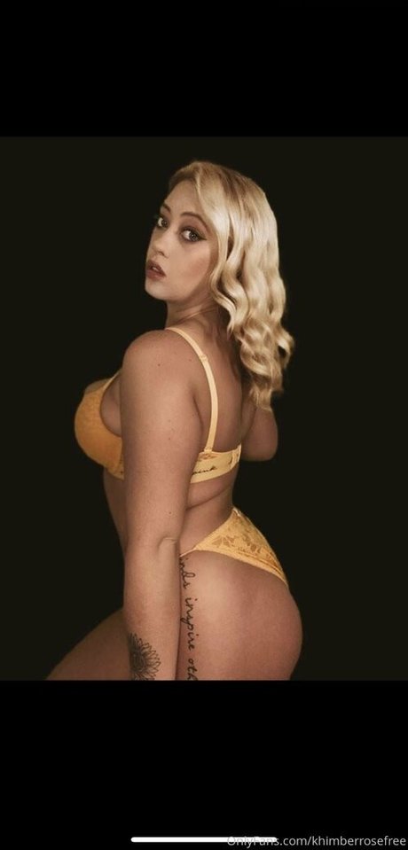 Nahá fotka uniklých OnlyFans od Khimberrosefree
