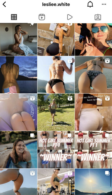 Nagie wyciekłe zdjęcie OnlyFans od Leslie White