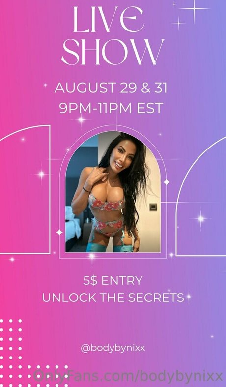 Bodybynixx OnlyFans泄露裸照