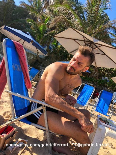 Foto nua vazada do OnlyFans de Gabriel Ferrari