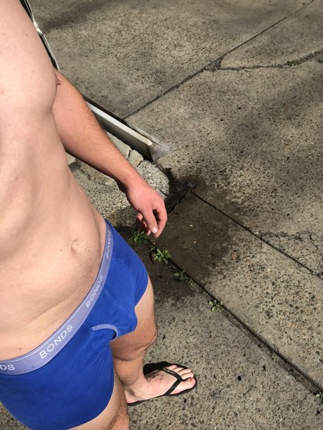 Photo nue de fuite OnlyFans de Aussie Gay Truckie