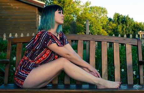 Naakte gelekte OnlyFans-foto van Allyson Wonderland