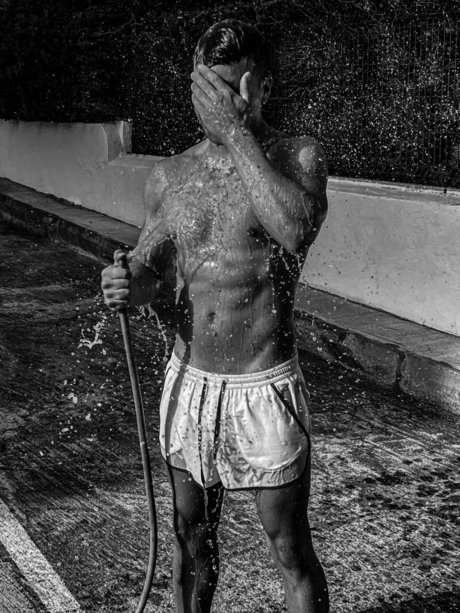 Naken läckt OnlyFans-bild av Adam Dior