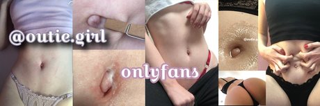 Naken läckt OnlyFans-bild av Outie Girl