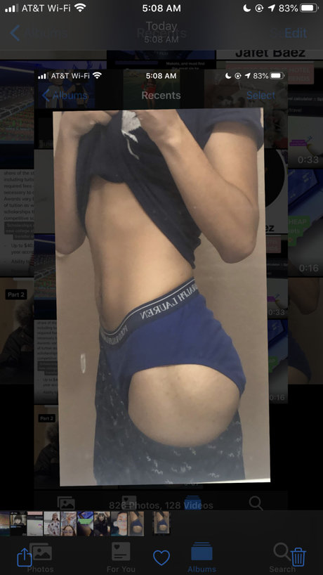 Alaston vuotanut OnlyFans-kuva A