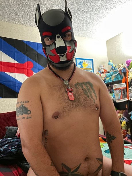 Foto desnuda filtrada de OnlyFans de Pup Dant