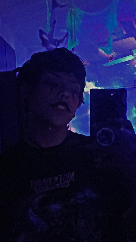 Foto nua vazada do OnlyFans de Clowncubus