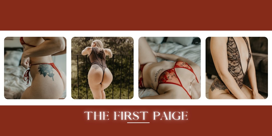 Alasti lekkinud OnlyFans-i pilt The First Paige #2