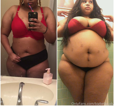 Nacktes geleaktes OnlyFans-Foto von Bigbellyjudy