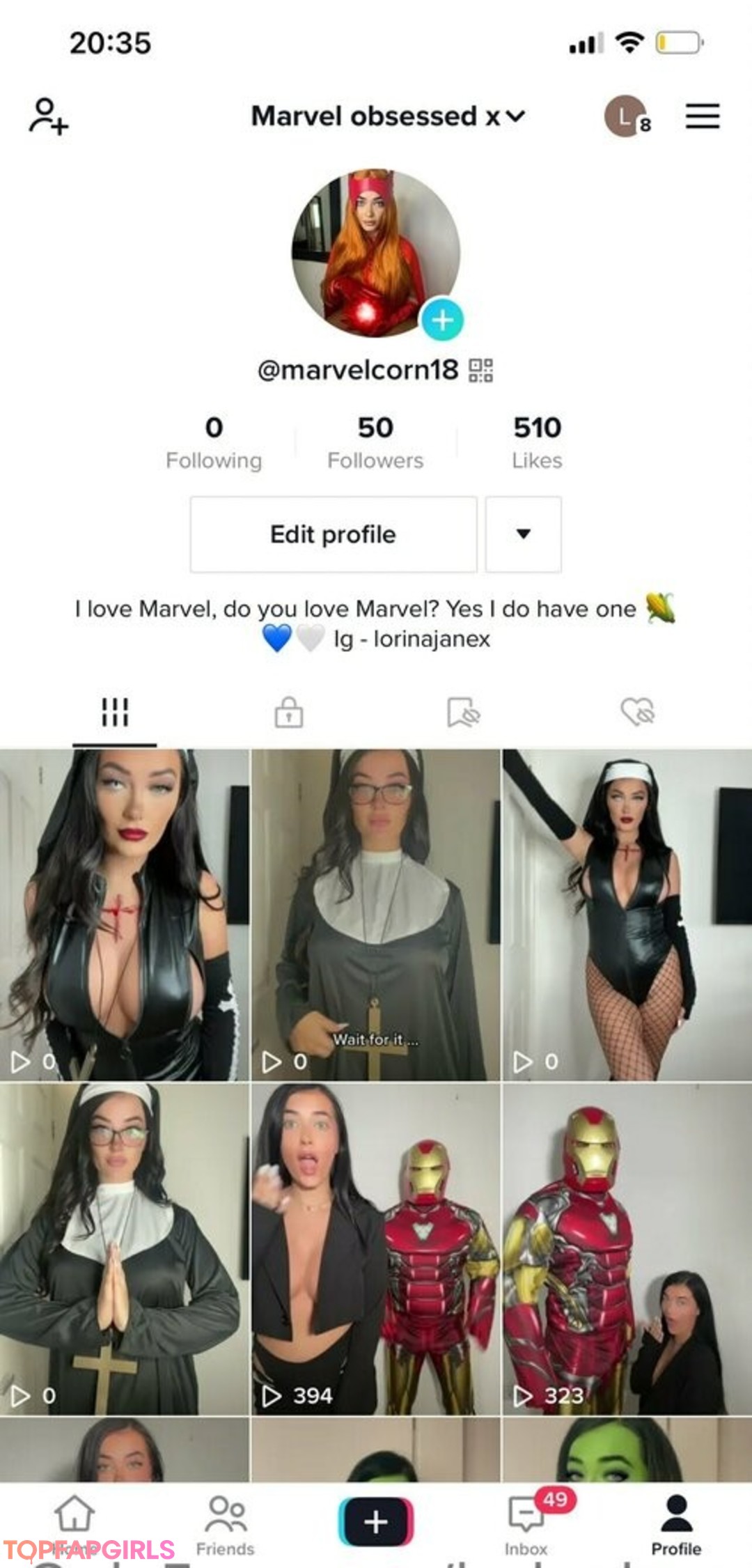 Nahá fotka uniklých OnlyFans od Lorinajane #1520