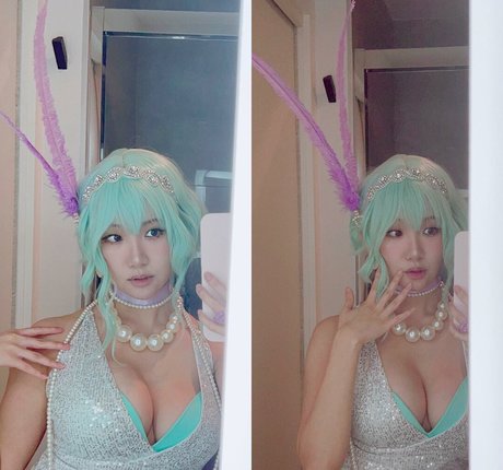 Naken lekkede OnlyFans-bilde av Aria Saki