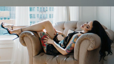 Naken läckt OnlyFans-bild av Goddess Medusa