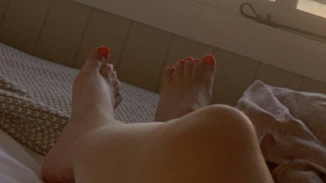 Naken läckt OnlyFans-bild av Courtneyfeetpics