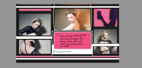 Foto nua vazada do OnlyFans de Imogen Mack