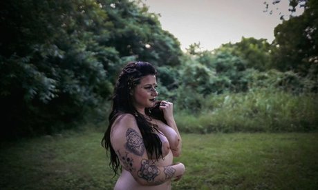 Naakte gelekte OnlyFans-foto van Primalpagan