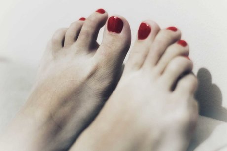 Naken läckt OnlyFans-bild av Ladygodivafeet200