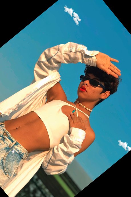 Foto nua vazada do OnlyFans de Saul De La Rosa