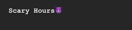 Scary Hours OnlyFans 유출 누드 사진