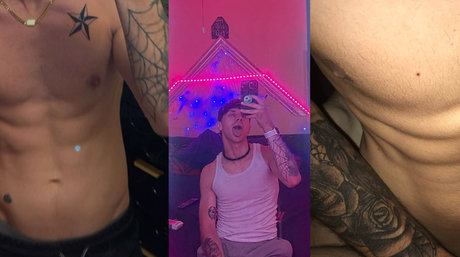 Nøgent lækket OnlyFans-billede af Ace Jaxon