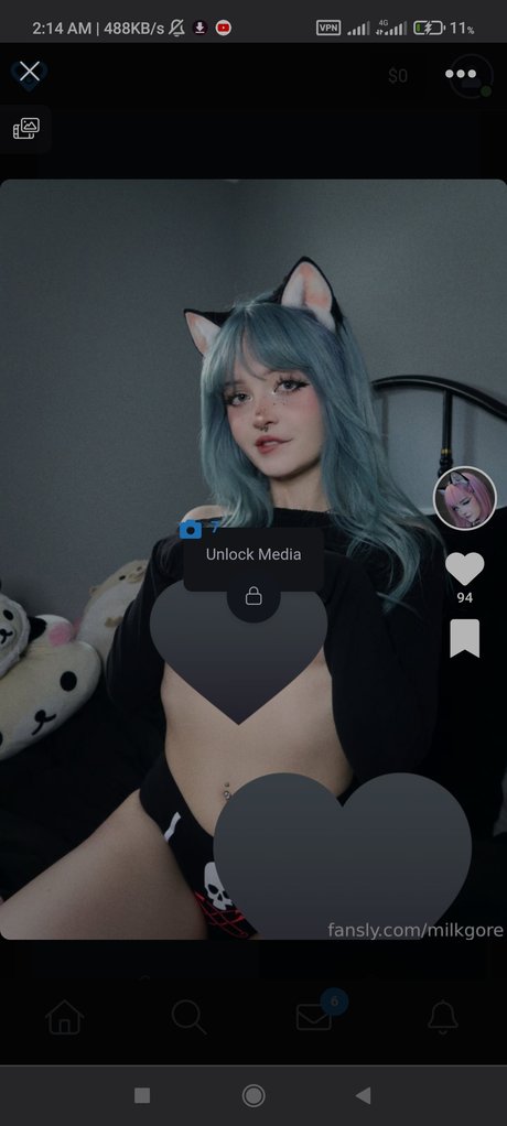 Foto di nudo di fuga di OnlyFans di Milkgore