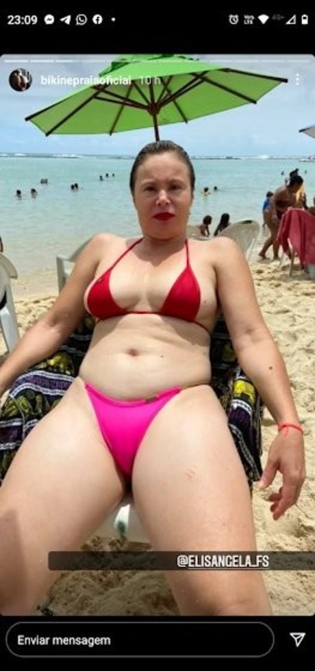 Nahá fotka uniklých OnlyFans od Elisangelafs