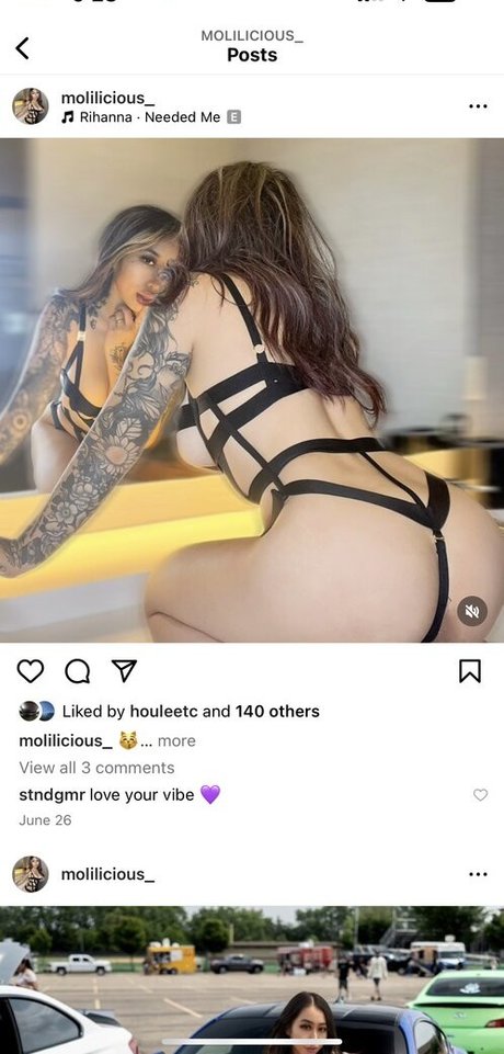 Molilicious OnlyFans 유출 누드 사진