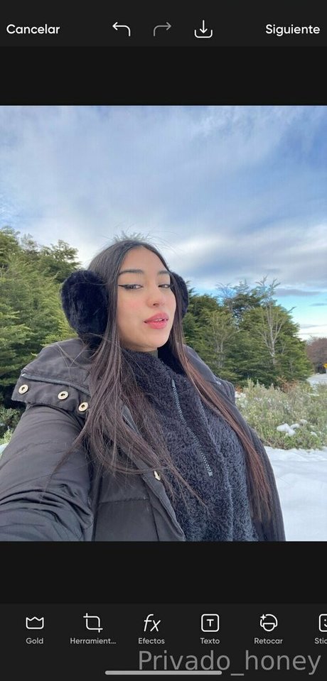 Naken läckt OnlyFans-bild av Privadohoney