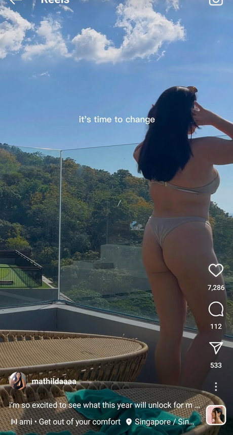 Nahá fotka uniklých OnlyFans od Mathilda Huang