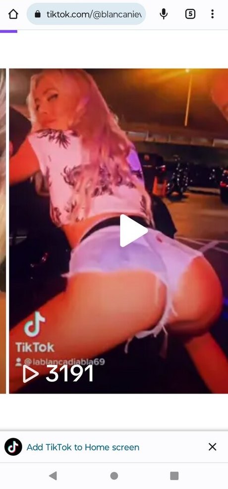Nahá fotka uniklých OnlyFans od Lablancadiabla