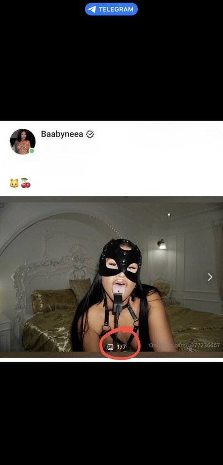 Naken läckt OnlyFans-bild av Baabyneea