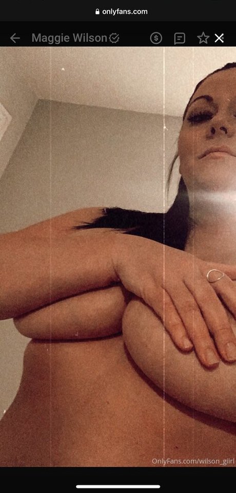 Nahá fotka uniklých OnlyFans od Maggie Wilson
