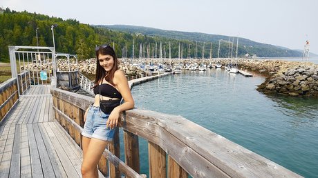 Alaston vuotanut OnlyFans-kuva Vanessa Berge