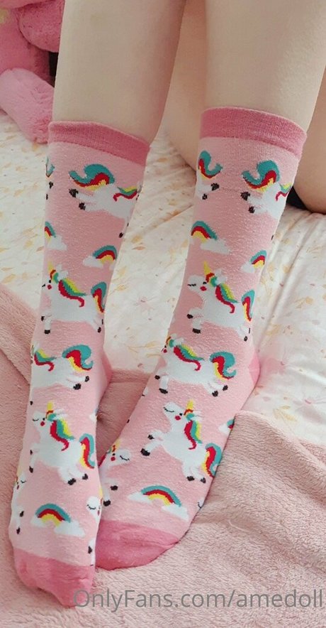 Naken lekkede OnlyFans-bilde av Amedoll