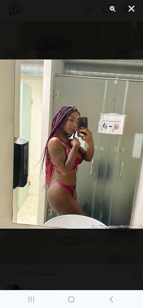 Naken läckt OnlyFans-bild av Chocolaty